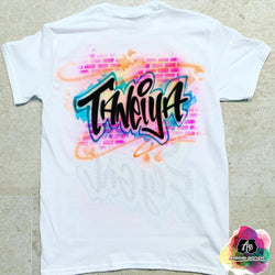 Airbrush 90's Shirt Design