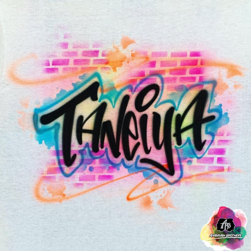 Airbrush 90's Shirt Design