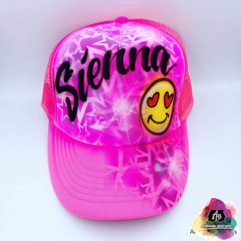 airbrush custom spray paint Airbrush Hat Graffiti Bubble Design shirts hats shoes outfit graffiti 90s 80s design t-shirts Airbrush Brothers Hats