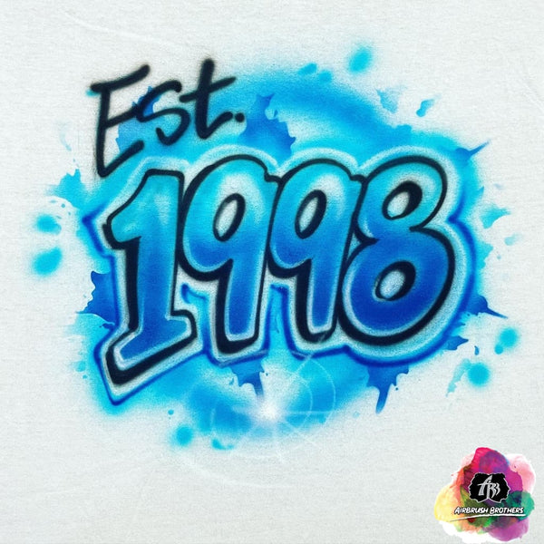 airbrush custom spray paint  Airbrush Est. 1998 Shirt Design shirts hats shoes outfit  graffiti 90s 80s design t-shirts  Airbrush Brothers Shirt