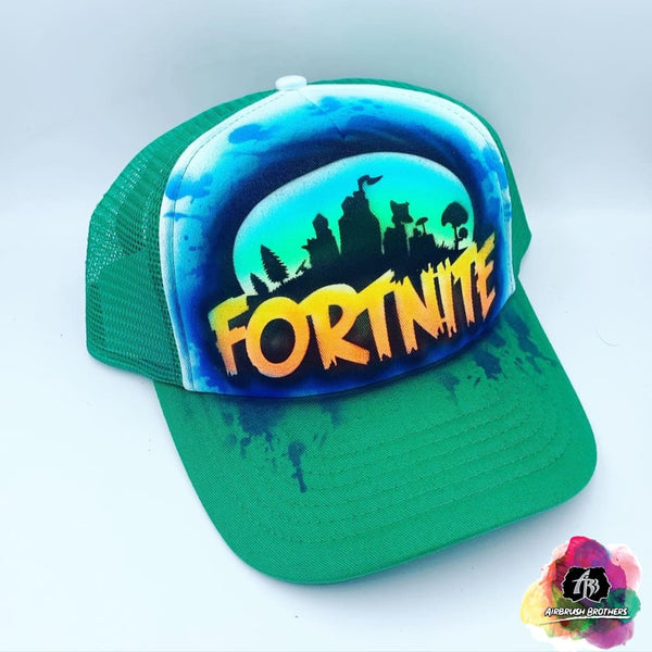 Airbrush Fortnite Hat Design Hats