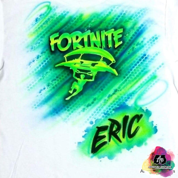 Airbrush Fortnite Shirt Design