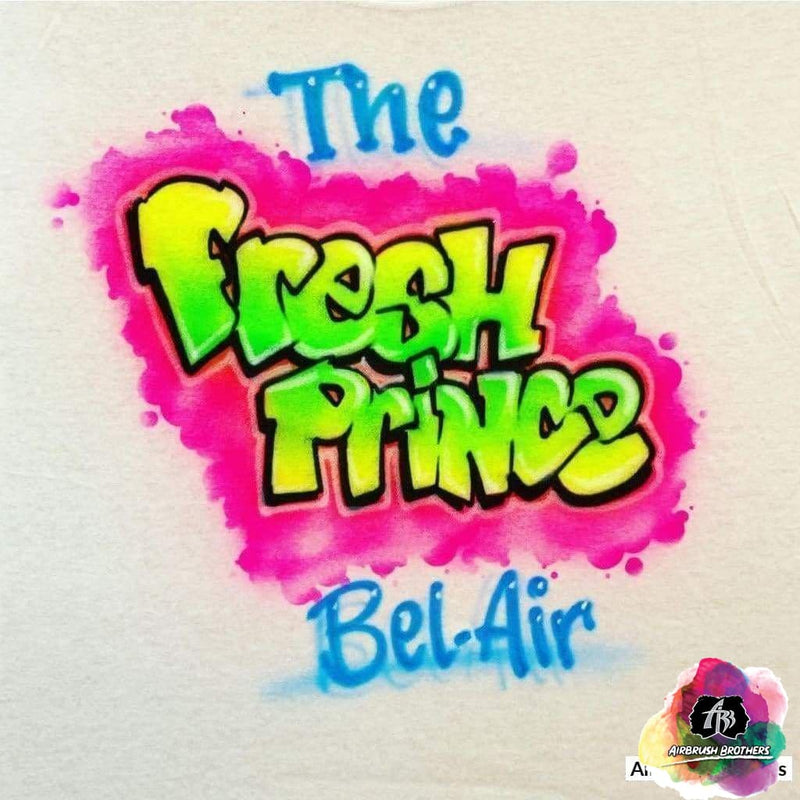 Airbrush Fresh Prince Shirt Design