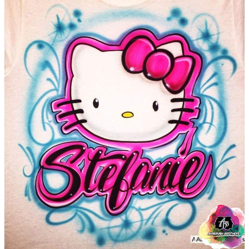 Airbrush Hello Kitty Cartoon Design Success