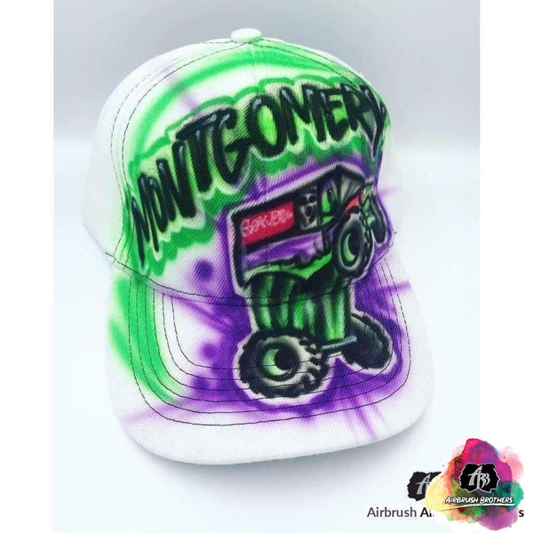 airbrush custom spray paint Airbrush Hat Graffiti Bubble Design shirts hats shoes outfit graffiti 90s 80s design t-shirts Airbrush Brothers Hats