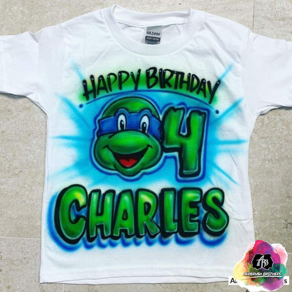 custom airbrush birthday shirts