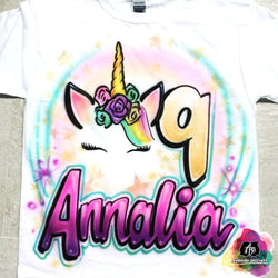 custom airbrush birthday shirts