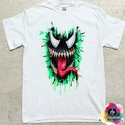 Airbrush Venom Cartoon Design