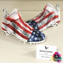 American Flag Cleats