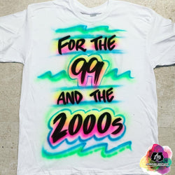 airbrush custom spray paint  Copy of Airbrush 90's Paint Splatter Name Design shirts hats shoes outfit  graffiti 90s 80s design t-shirts  Airbrush Brothers Shirt