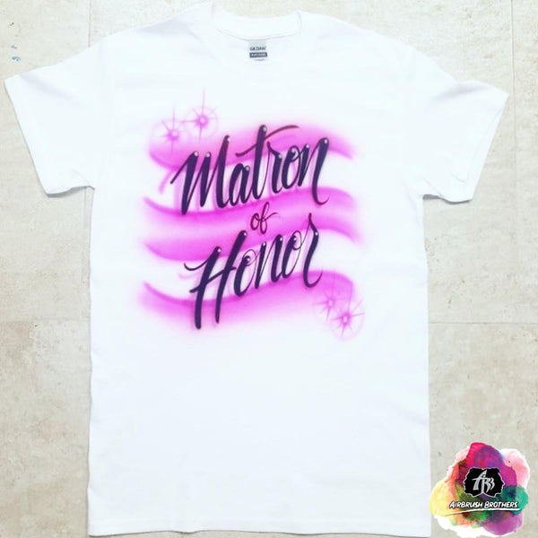 airbrush custom spray paint  Copy of Airbrush Bridesmaid Shirt Design shirts hats shoes outfit  graffiti 90s 80s design t-shirts  Airbrush Brothers Shirt