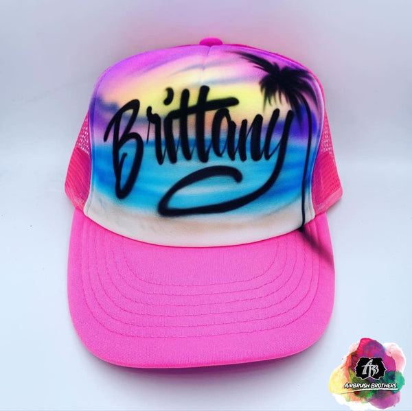 custom airbrush hats airbrush custom spray paint Airbrush Hat Graffiti Bubble Design shirts hats shoes outfit graffiti 90s 80s design t-shirts Airbrush Brothers Hats