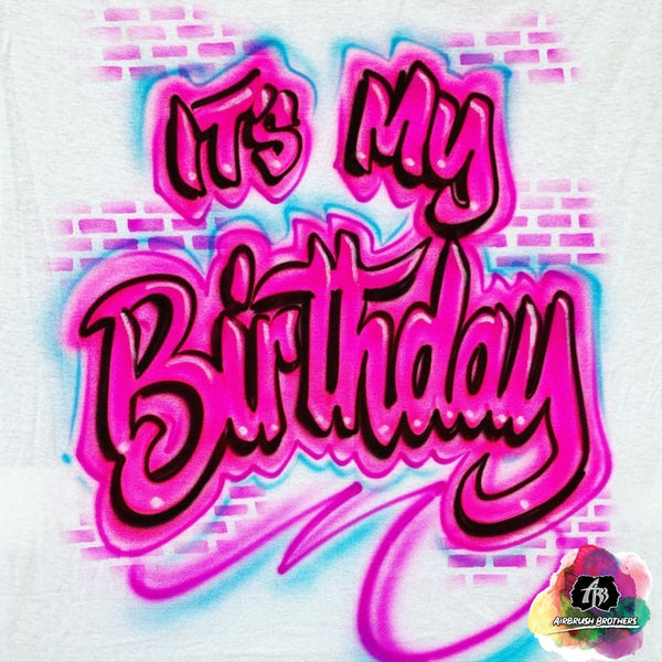 airbrush custom spray paint  Copy of Airbrush Zelda Birthday Design shirts hats shoes outfit  graffiti 90s 80s design t-shirts  Airbrush Brothers Shirt