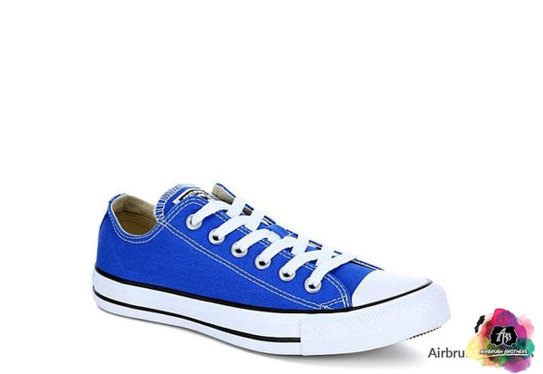 El Salvador Design custom airbrush shoes custom airbrush